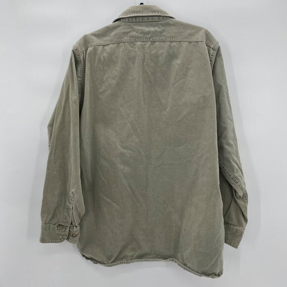 Cabela’s Vintage Long Sleeve Button Down Cotton Shirt Men’s Size XL - Picture 2 of 8